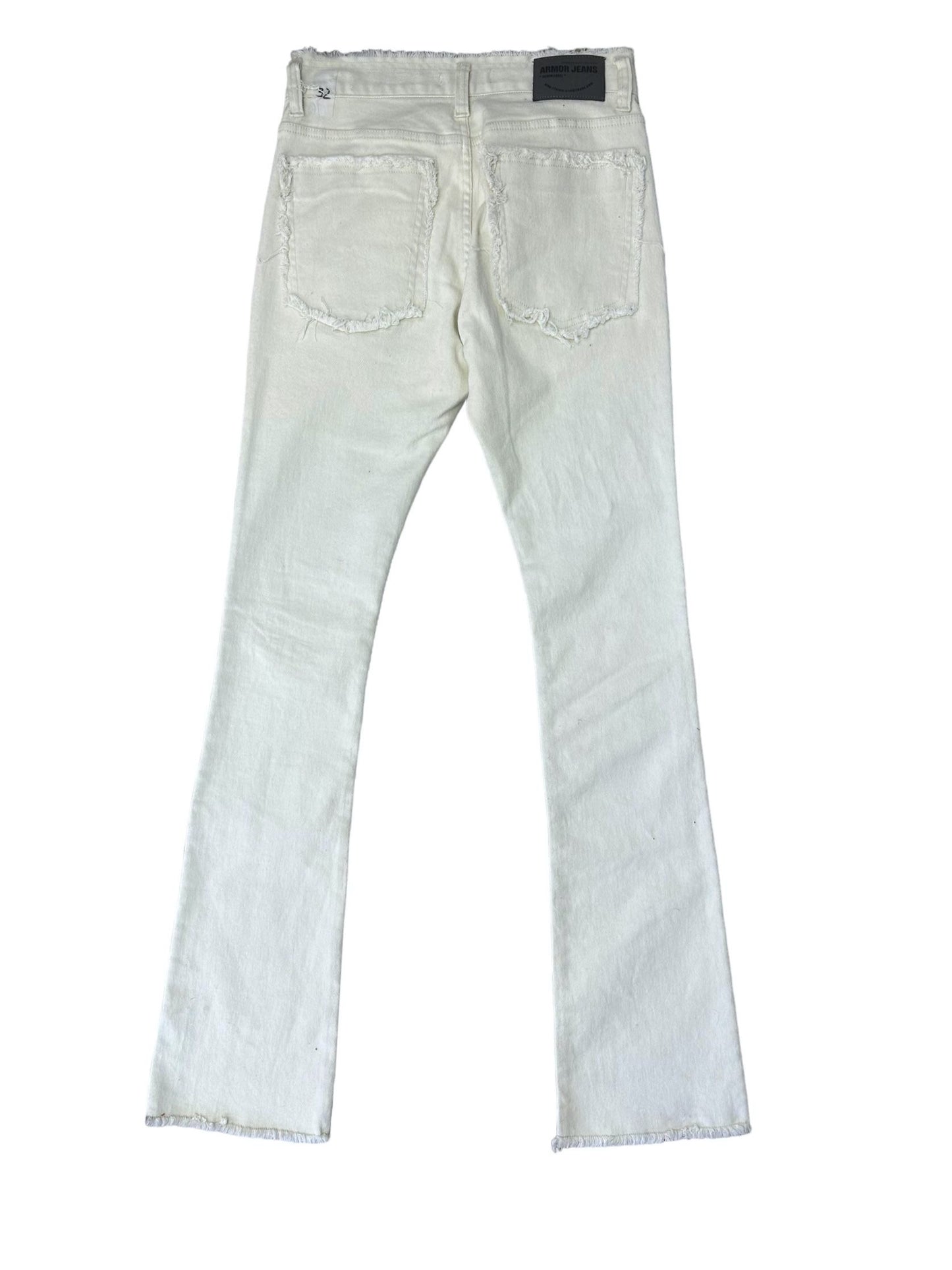 Amor Black Frey Stacked Jeans