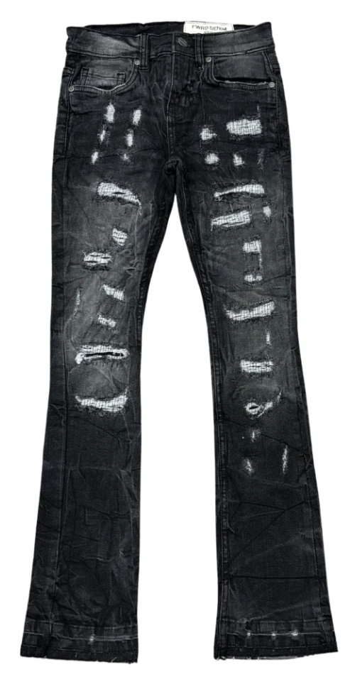 FWRD DENIM WASHED BLACK