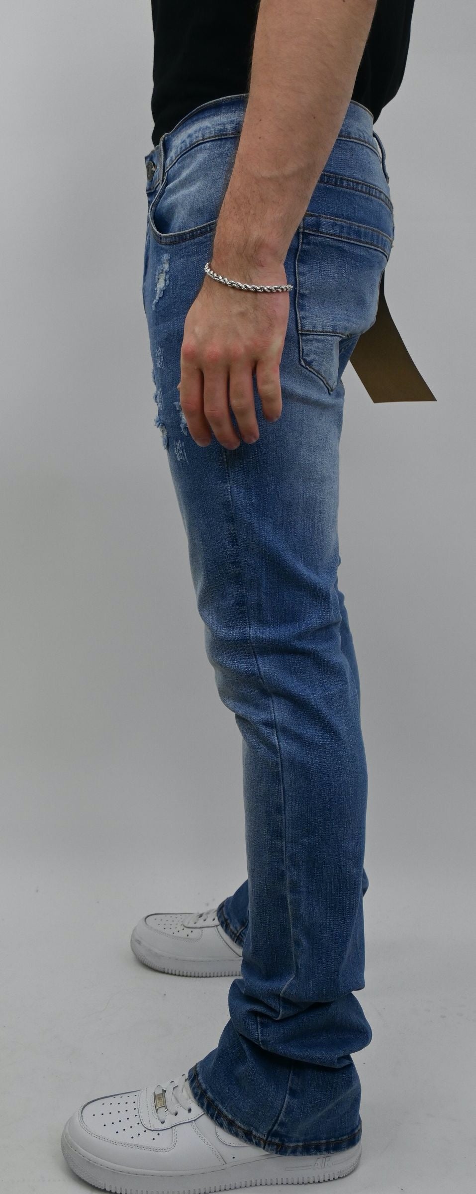 SBO Blue Stacked Jeans